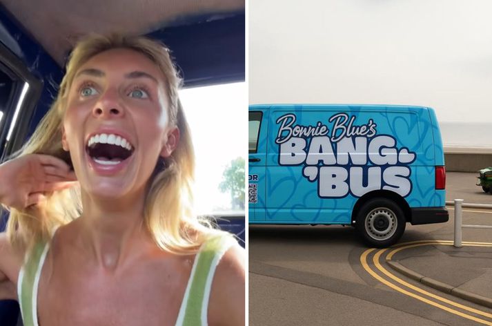 Bonnie Blue hefur skapað sér nafn á árinu fyrir umdeilda iðju. 