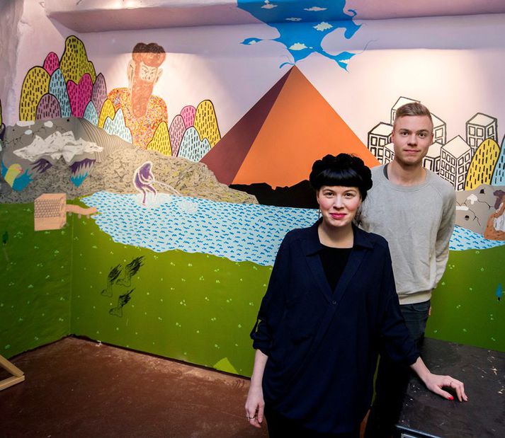 Kristjana Björg Reynisdóttir og Steindór Grétar Jónsson á Harlem. Mynd/Vilhelm