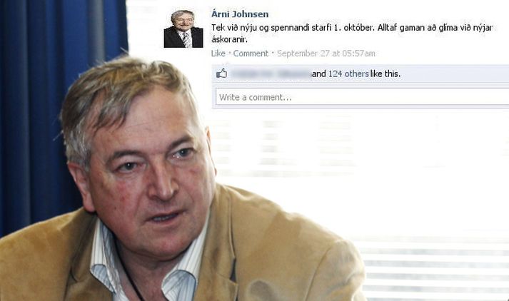 Árni er ekki að byrja í nýrri vinnu.