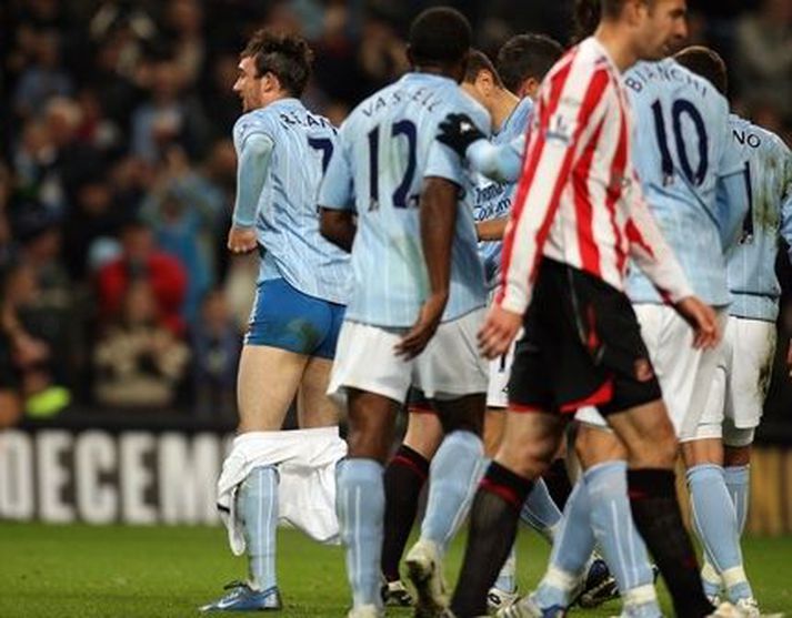 Stephen Ireland kemur aftur inn í leikmannahóp City en ólíklegt er að hann taki nærbuxnafagnið í kvöld.