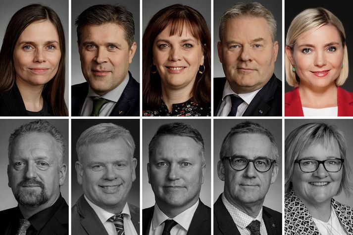 Það kemur kannski lítið á óvart að ráðherrar koma oftast fyrir á skjánum hjá Ríkisútvarpinu.
