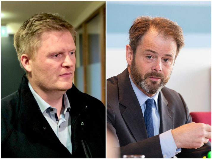 Trausti Fannar Valsson, formaður úrskurðarnefndar um upplýsingamál og Skúli Magnússon, umboðsmaður Alþingis.