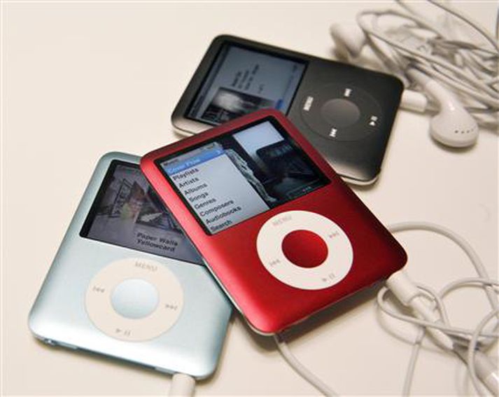 Nýr iPod nano verður ferkantaðri en forverinn.