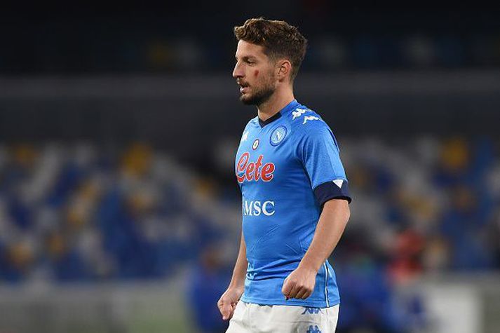 Dries Mertens er einn af merkari mönnum í sögu Napoli, líkt og Diego Armando Maradona.