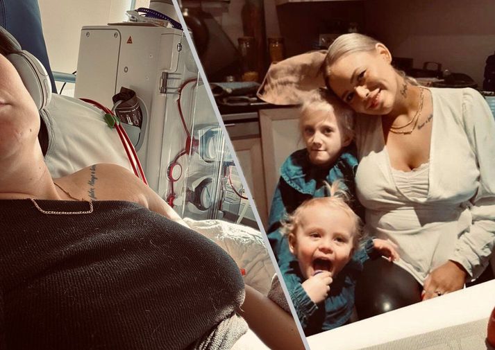 Það má segja að líf Laufeyjar sé í nokkurskonar pattstöðu á meðan á biðinni eftir nýrnagjafa stendur.