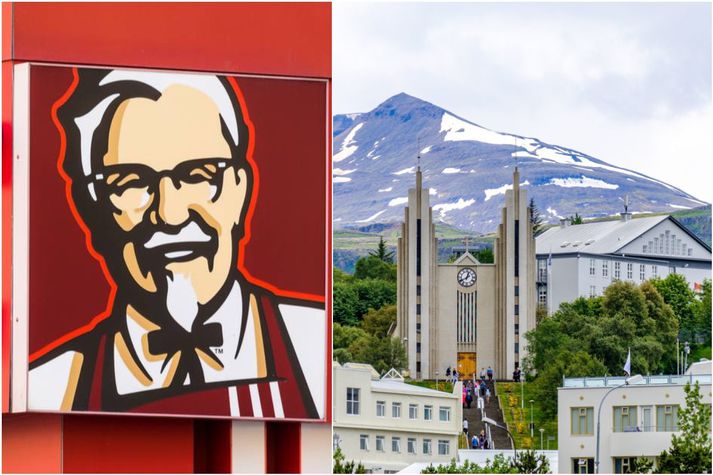 Velta KFC á Íslandi nam tæplega 3,4 milljörðum króna árið 2019. Keðjan rekur nú átta staði hér á landi.