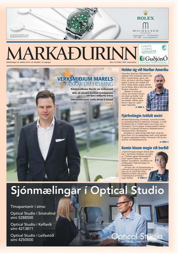 Nýjasta tölublað Markaðarins kom út í dag.