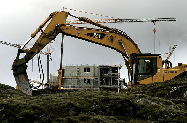 Verktakafyrirtæki hafa átt undir högg að sækja eftir hrun. Fjárfestingasjóður mun ekki gera greinarmun á fyrirtækjum eftir atvinnugreinum.
fréttablaðið/stefán