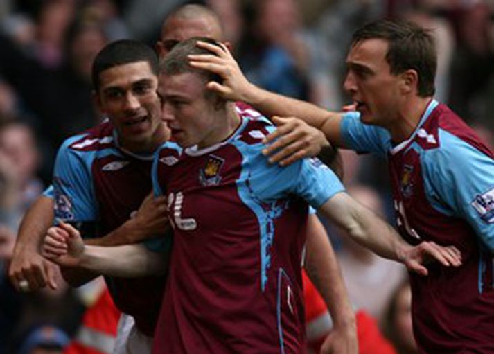 Freddie Sears á líklega aldrei eftir að gleyma frumraun sinni með West Ham