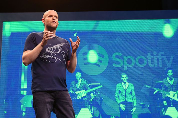 Daniel Ek hefur verið forstjóri Spotify um árabil. 