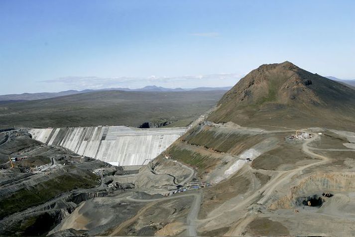 Kárahnjúkar Kárahnjúkastífla Landsvirkjun Impreglio Kárahnjúkur framkvæmdir