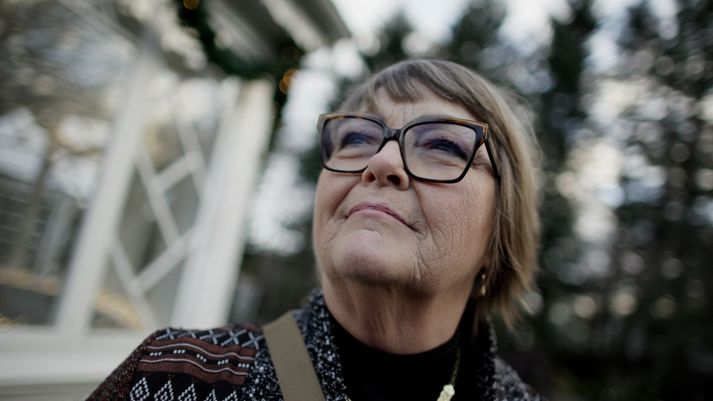 Hulda fann loksins föður sinn. 