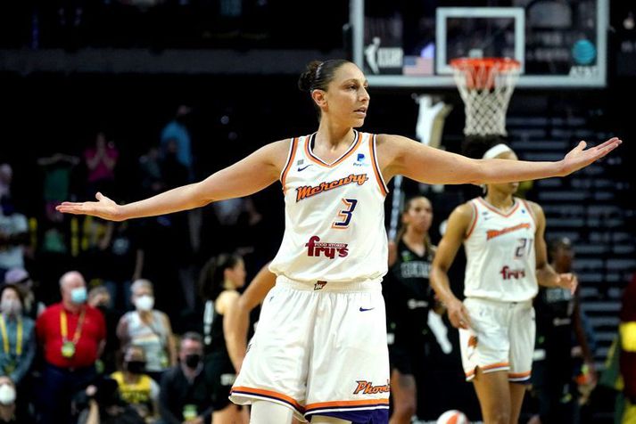 Diana Taurasi er leiðtogi Phoenix Mercury liðsins og einn besti leikmaðurinn í sögu WNBA deildarinnar.