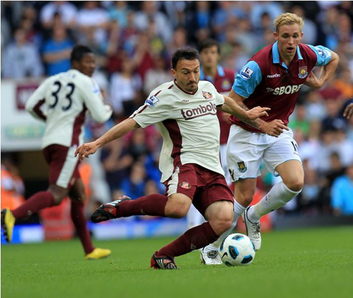Malbranque í leik með Sunderland