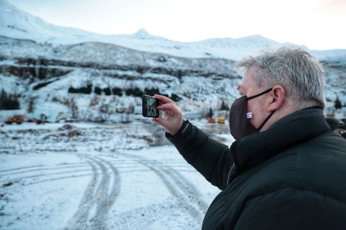 Sigurður Ingi Jóhannsson. Eyðileggingin eftir aurskriðurnar á Seyðisfirði eru ekki síst á hans borði, sem sveitarstjórnar- og samgönguráðherra.