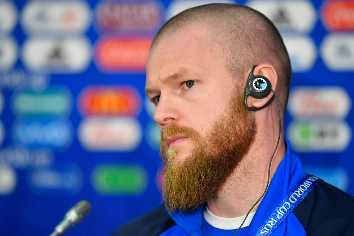 Aron Einar Gunnarsson er klár í slaginn.