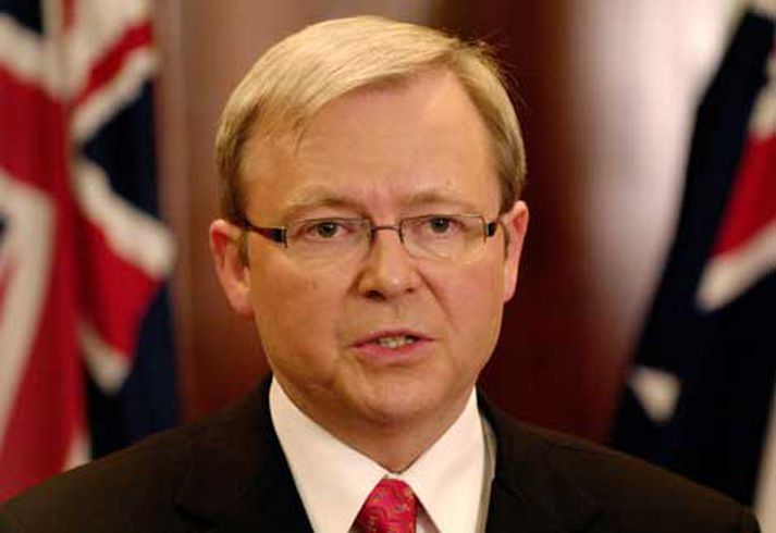 Kevin Rudd, forsætisráðherra Ástralíu.
