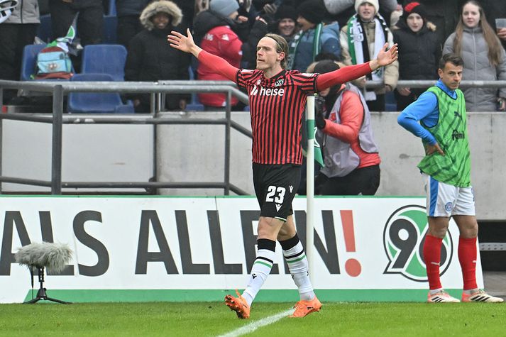 Stefán Teitur Þórðarson hefur nú skorað tvö mörk í þýsku B-deildinni eftir komuna frá Englandi í janúar.