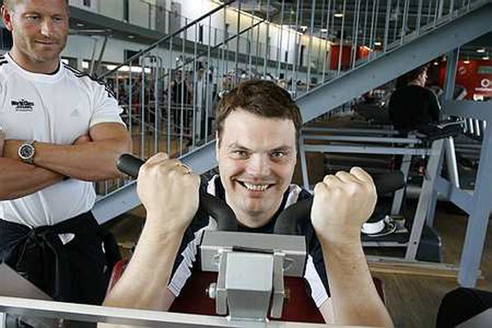 Björn Ingi mun ekki eiga í nokkrum vandræðum með að komast í ræktina í vetur