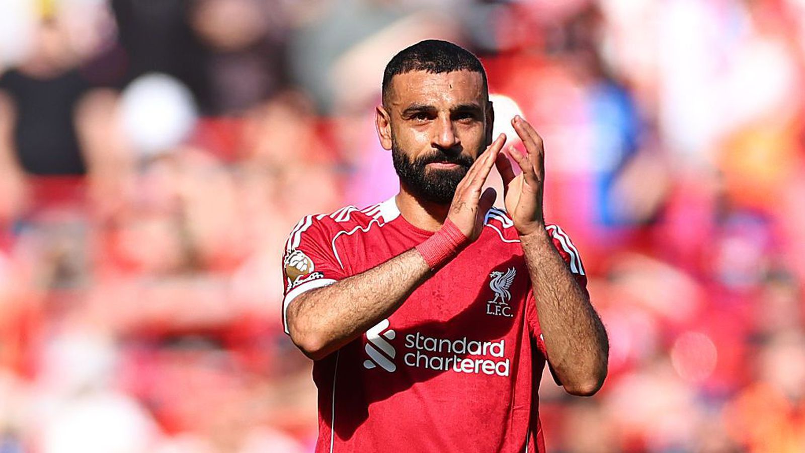 Salah ekki sagt sitt síðasta hjá Liverpool