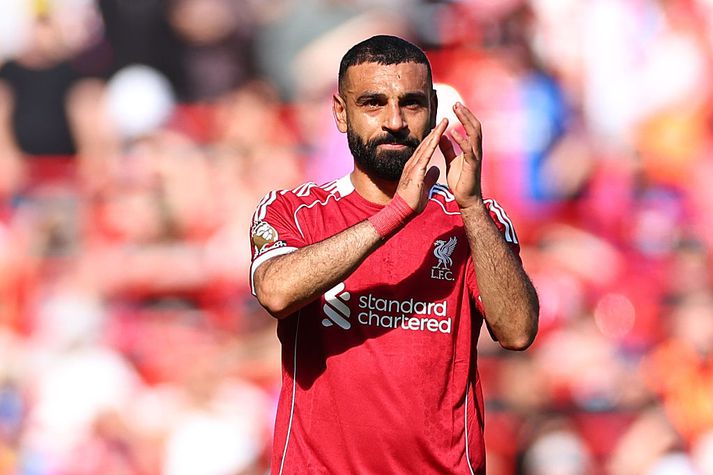 Mohamed Salah gæti enn bætt við leikjalista sinn hjá Liverpool.