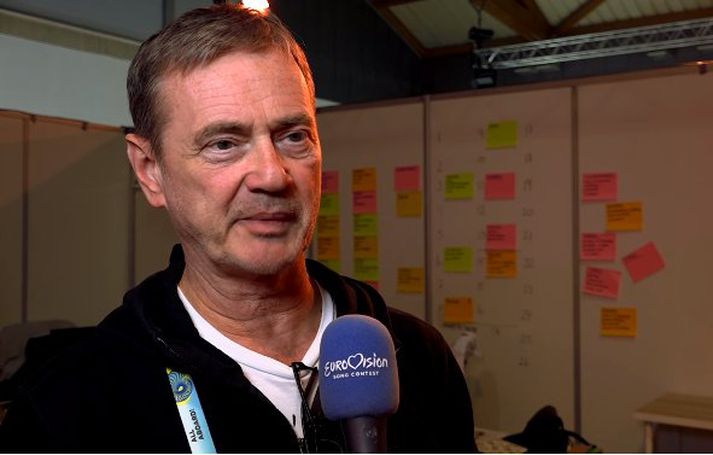 Christer Björkman framleiðandi Eurovision keppninnar.