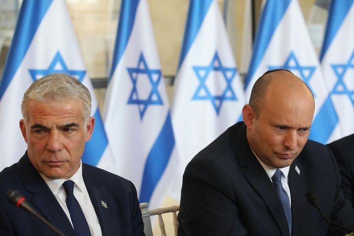 Yair Lapid og Naftali Bennett