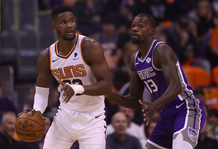 Ayton í leiknum gegn Sacramento Kings fyrr í þessari viku.