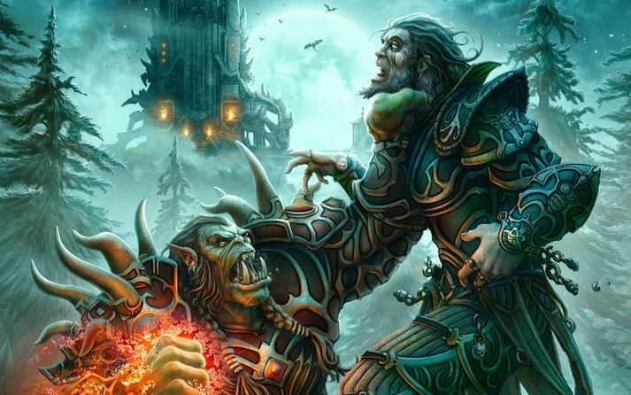 Úr tölvuleiknum Word of Warcraft.
