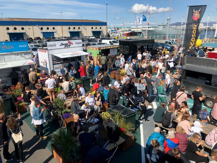 Hátíðin var haldin á Miðbakkanum árið 2019.