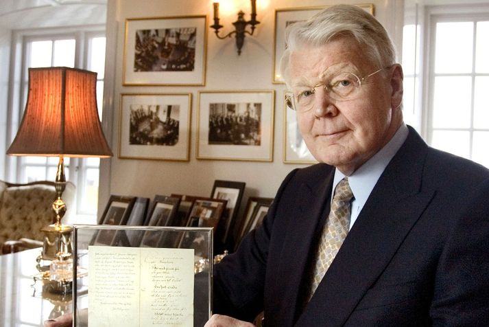 Ólafur Ragnar Grímsson forseti Íslands.