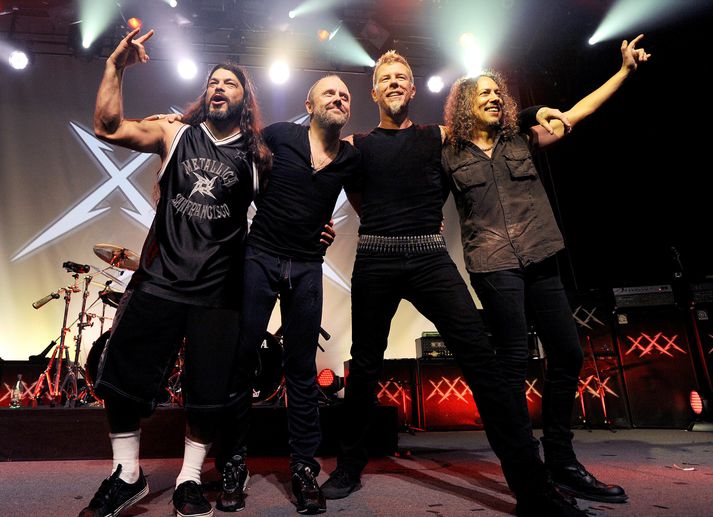 Metallica árið 2011.