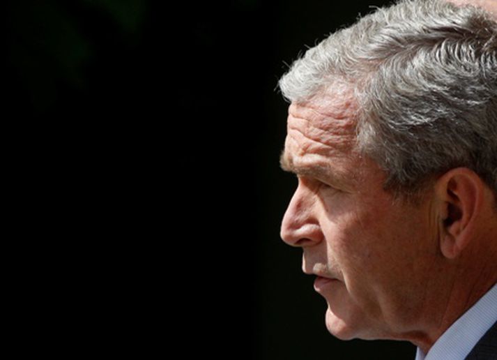 George Bush Bandaríkjaforseti.
