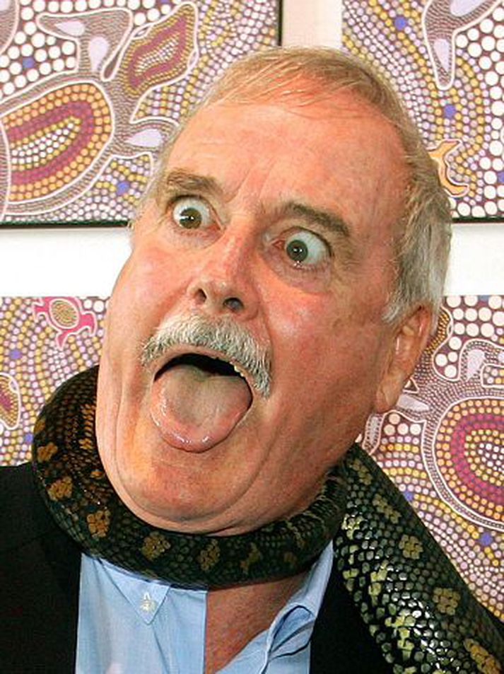 john cleese Gamanleikarinn vinsæli er hættur að semja og leika í gamanþáttum.