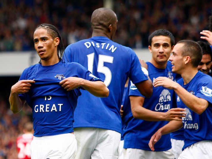 Everton-menn sýndu mikinn karakter í dag.