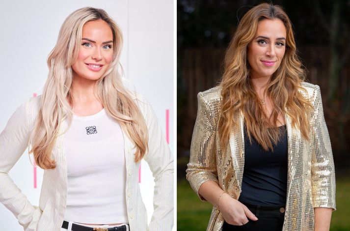 Sunneva Eir Einarsdóttir og Eva Ruza Miljevic.