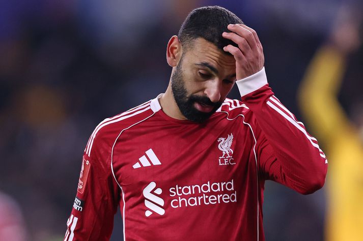 Það eru flestir sammála um það að Mohamed Salah er ekki lengur sami leikmaður og hann var. Frammistaðan í vetur bendir í það minnsta til þess.