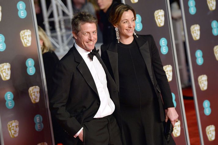 Hugh Grant og Anna Eberstein.