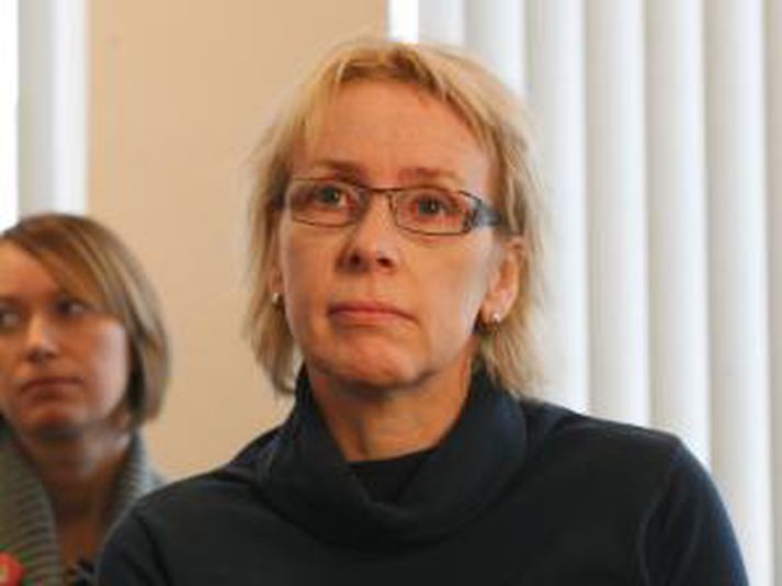 Lilja Mósesdóttir, þingmaður VG, var eini þingmaðurinn utan Borgarahreyfingarinnar sem mætti á fund Siðmenntar. Mynd/ Pjetur.