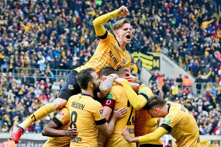 Dynamo Dresden er á botni þýsku B-deildarinnar.