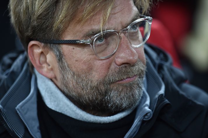 Klopp á hliðarlínunni.