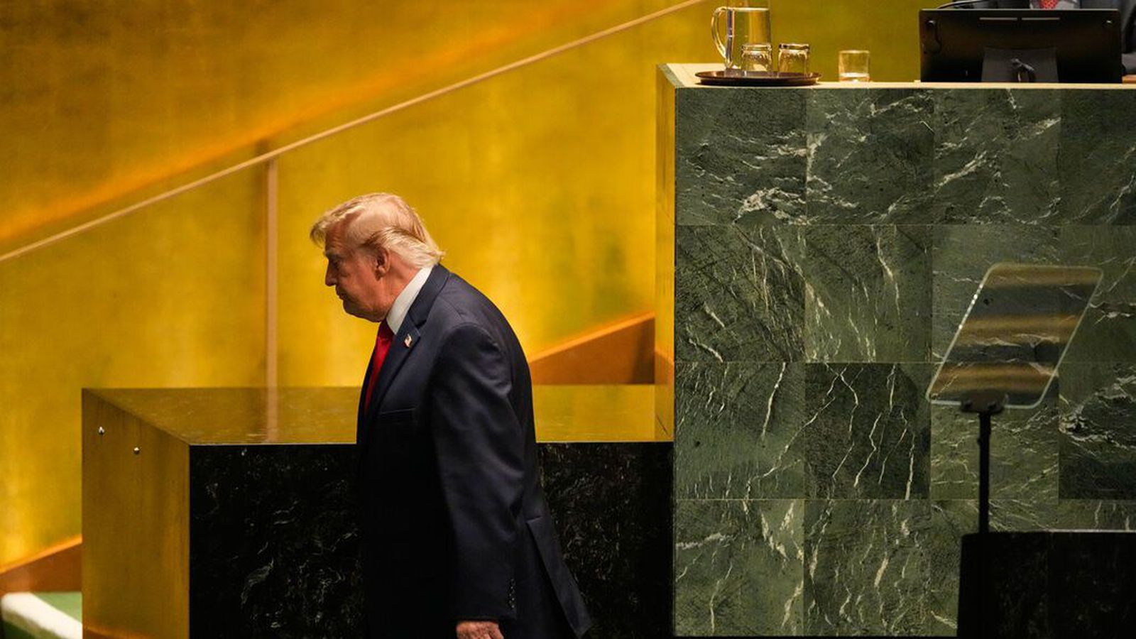 Svona var ræða Trumps: Spurning um „ger­eyðingu“ og nýtt nafn á gervi­greind
