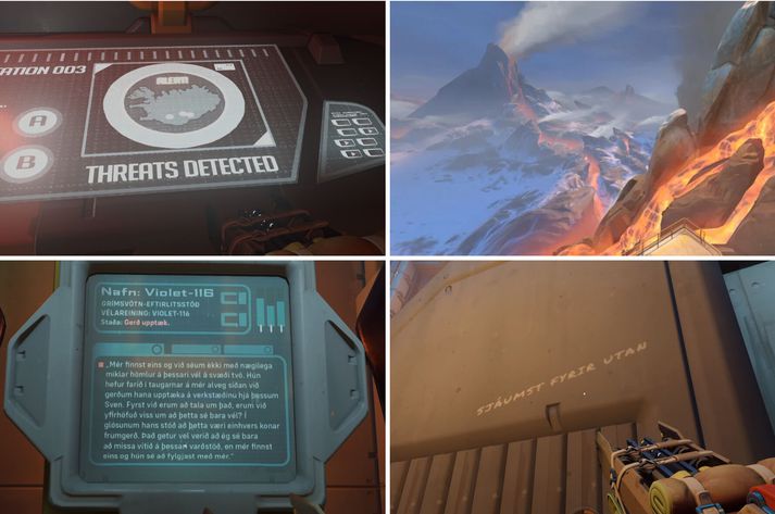 Það kennir ýmissa grasa í skálduðu fangelsi á Grímsvötnum undir Vatnajökli sem er nýr leikvangur í tölvuspilinu Overwatch.