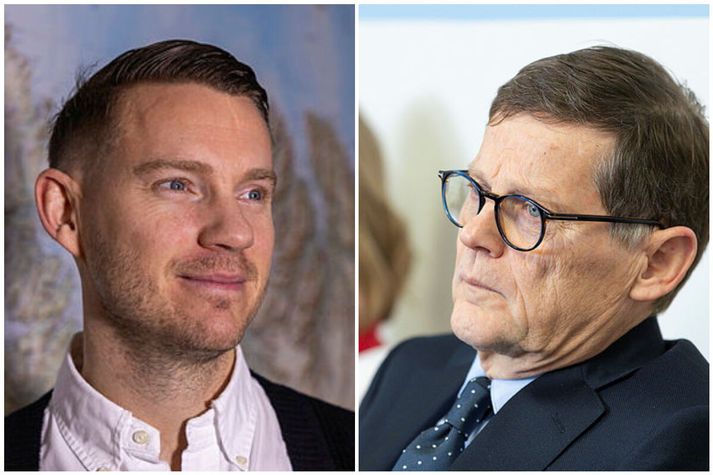 Baldvin Þorsteinsson forstjóri Samherja segir sorglegt að faðir sinn, Þorsteinn Már Baldvinsson,  hafi verið með stöðu sakbornings í samfleytt 15 ár.