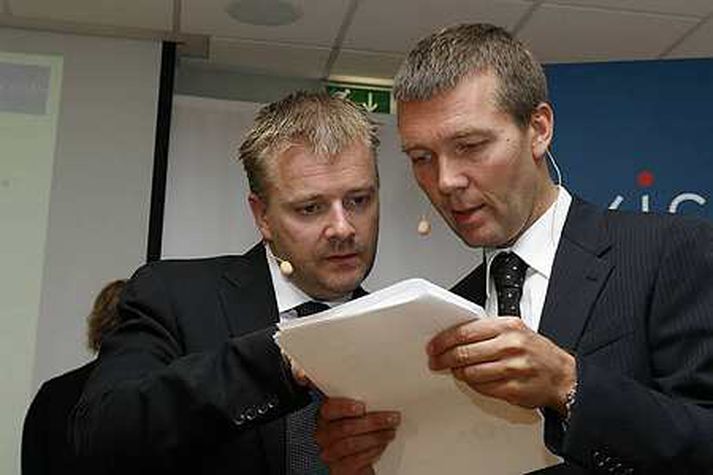 Lýður og Ágúst Guðmundssynir.