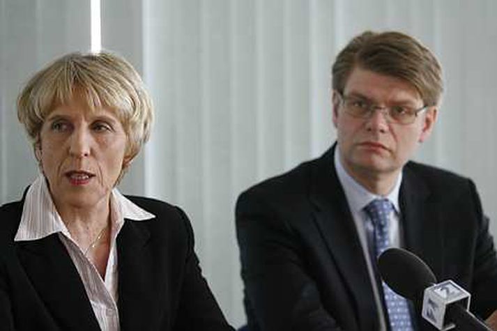 Anna Stefánsdóttir og Björn Zoëga, settir forstjórar Landspítalans.