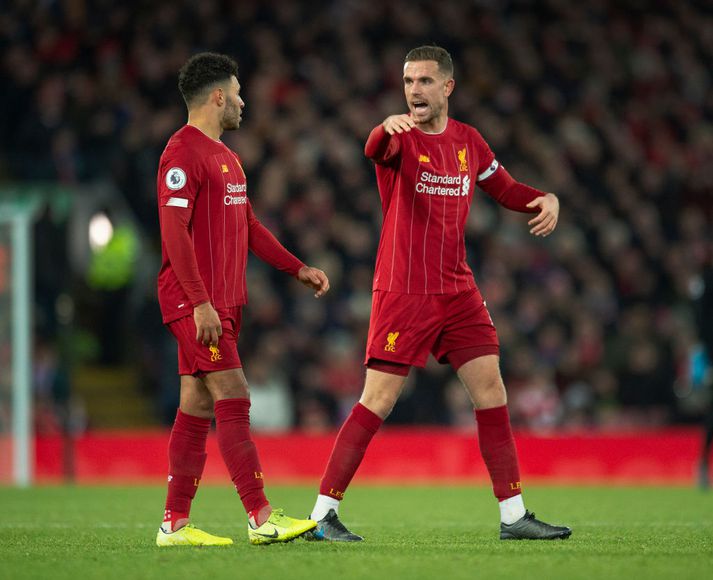 Henderson og Chamberlain í eldlínunni um helgina.