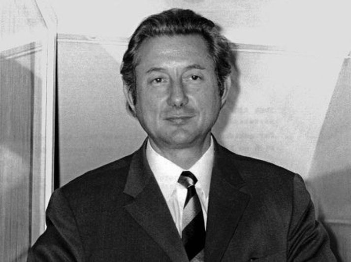 Theo Albrecht lést 88 ára gamall. Myndin er frá 1971.
