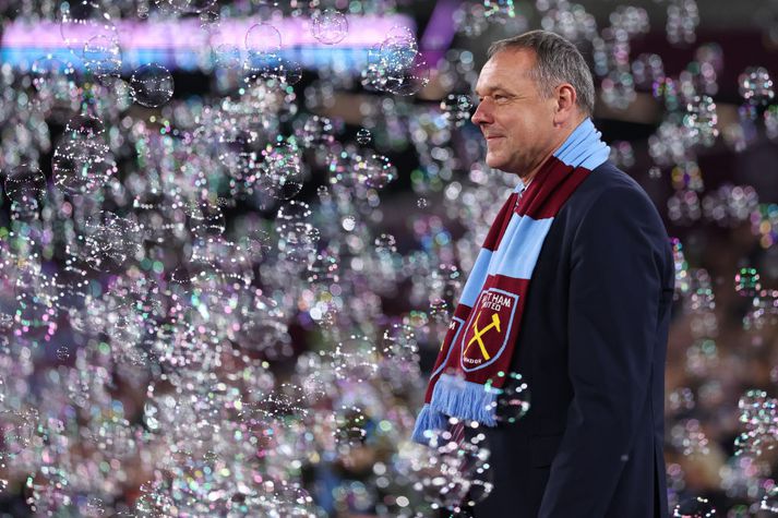 Ludek Miklosko var heiðursgestur á leik West Ham og Liverpool fyrir tveimur árum síðan.
