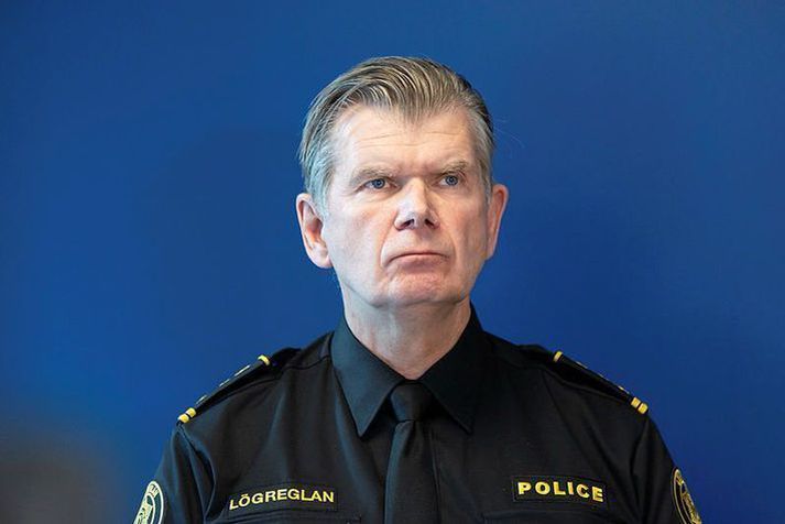 Grímur Grímsson yfirmaður miðlægrar deildar hjá lögreglu.